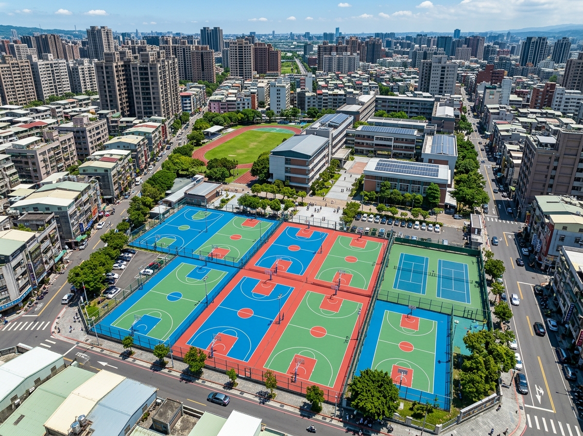 周口市预制型塑胶跑道硅PU篮球场 - 哪里好
